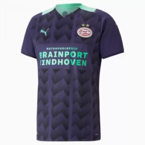Image of PUMA Psv Away Replica Mens Jersey Sneakers, Astral Aura/Green Glimmer, size Large, Shoes