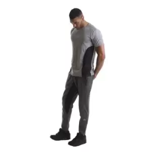 Image of Ript Contrast Panel Joggers Mens - Grey