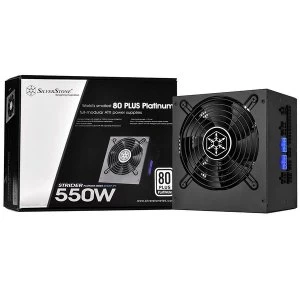 Image of Silverstone SST-ST55F-PT 550W 80 Plus Platinum Modular Power Supply UK Plug