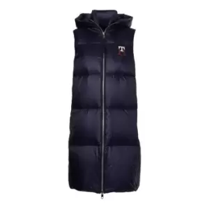 Image of Tommy Hilfiger Monogram Badge Down Vest - Blue