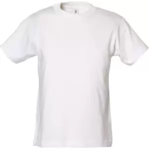 Image of Tee Jays Boys Power Tee (8-10 Years) (White)