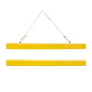 Image of Sass & Belle Yellow Magnetic Poster Hanger