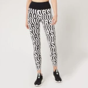 Image of adidas Womens Bt TKO 7/8 Tights - White - L