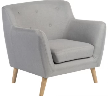 Image of TEKNIK Skandi Fabric Reception Chair - Grey