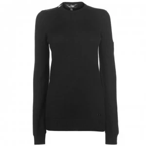 Image of AA Platinum Pistoia Crew Neck Sweater - Black