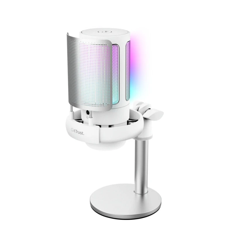 Image of Trust Trust GXT 238W Auron Grey, White Podcast microphone 26082