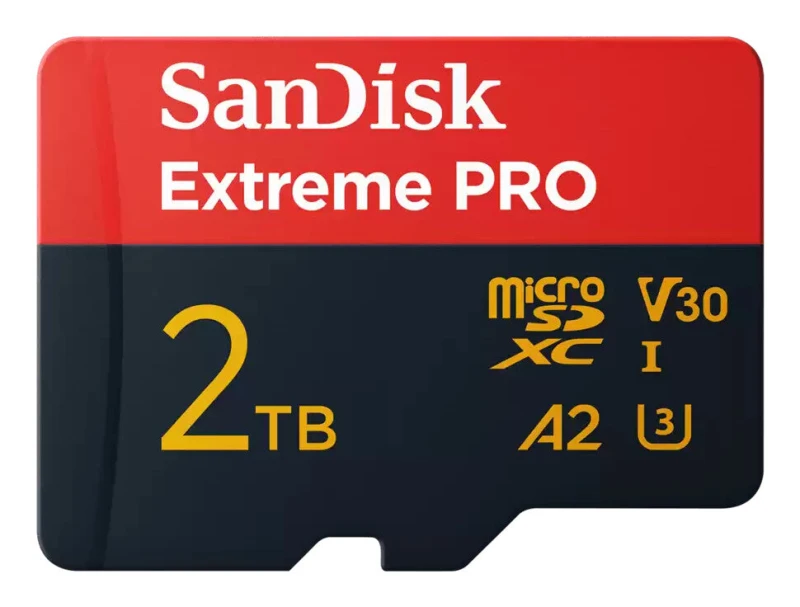 Image of SanDisk SanDisk Extreme PRO 2 TB MicroSDXC UHS-I Class 10 SDSQXCD-2T00-GN6MA