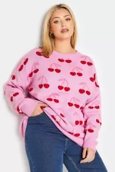 Image of Printed Knitted Jumper