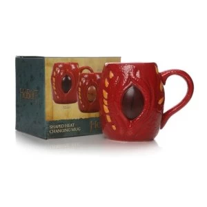 Image of The Hobbit - Smaug Shaped Heat Change Mug