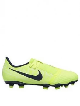 Image of Nike Junior Phantom Venom Academy Firm-Ground Football Boots - Black, Size 2