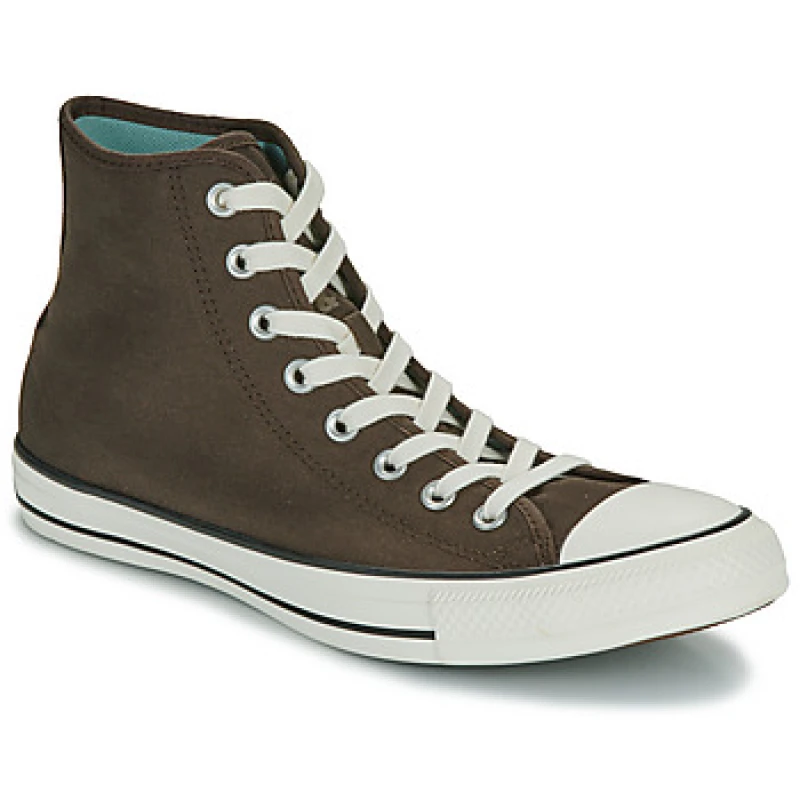 Image of Converse all star hi trainers in tan Tan UK 8 (EU 26½)