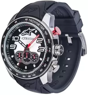 Image of Alpinestars Tech Chrono Steel Watch, black, black, Size One Size