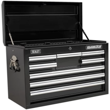 Image of Sealey Superline Pro 8 Drawer Heavy Duty Tool Chest Black