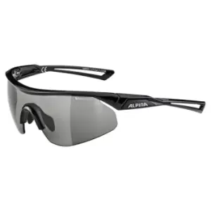 Image of Alpina Nylos Shield VL+ Glasses Black Lens