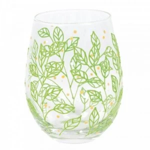 Image of Spring Leaves Glass