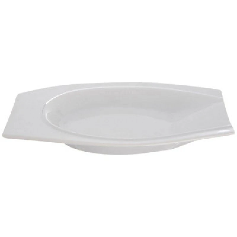 Image of Premier Housewares Basso White Porcelain Serving Plate White