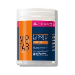 Image of Nip+Fab Glycolic Fix Night Pads Extreme XXL pads 135ml