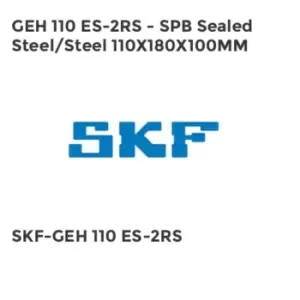 Image of GEH 110 ES-2RS - SPB Sealed Steel/Steel 110X180X100MM