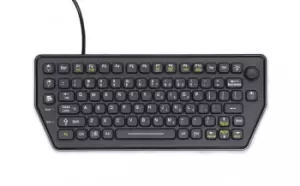 Image of Gamber-Johnson 7300-0171 keyboard USB Black