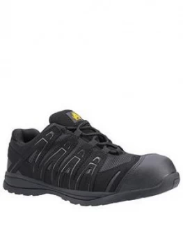 Image of Amblers Safety Fs40c Trainers, Black, Size 10, Men