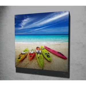 Image of KC064 Multicolor Decorative Canvas Painting
