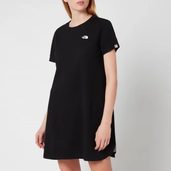 Image of The North Face Womens Simple Dome T-Shirt Dress - TNF Black - M