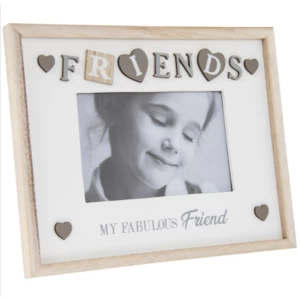Image of Sentiments Frame Fabfriend 4X6" By Lesser & Pavey