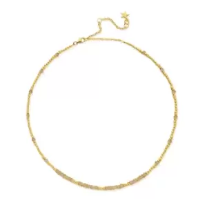 Image of ChloBo Gold Plated & Citrine Soulful Rays Choker Necklace