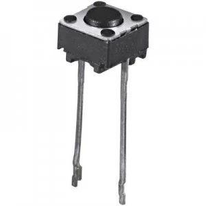 Image of Namae Electronics JTP 1280 Pushbutton 12 Vdc 0.05 A 1 x OffOn momentary