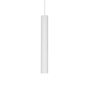 Image of Tube LED 1 Light Ceiling Pendant White