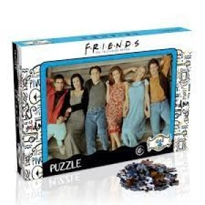 Image of Friends Stairs 1000 piece Jigsaw Puzzle