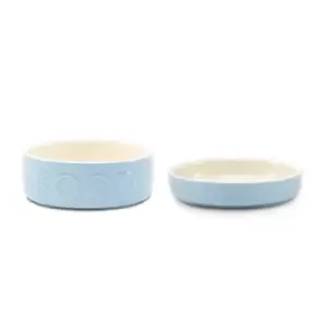 Image of Scruffs Classic Cat Food and Bowl Set