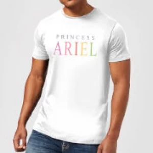 Image of Disney The Little Mermaid Princess Ariel Mens T-Shirt - White - 3XL