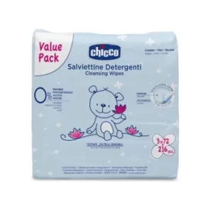 Image of Chicco Cosmetici Cleaning Wipes 72x3