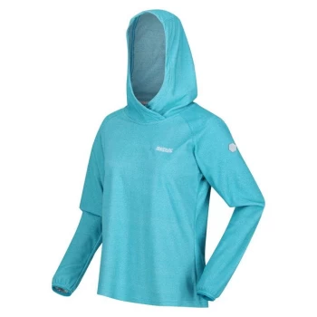 Image of Regatta Womens Montes Fleeced Hoodie - Enamel/White