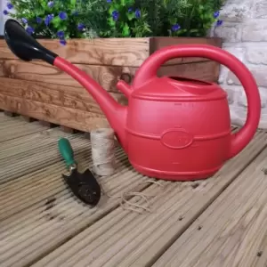 Image of 5L Ward Garden Watering Can with Rose - Red