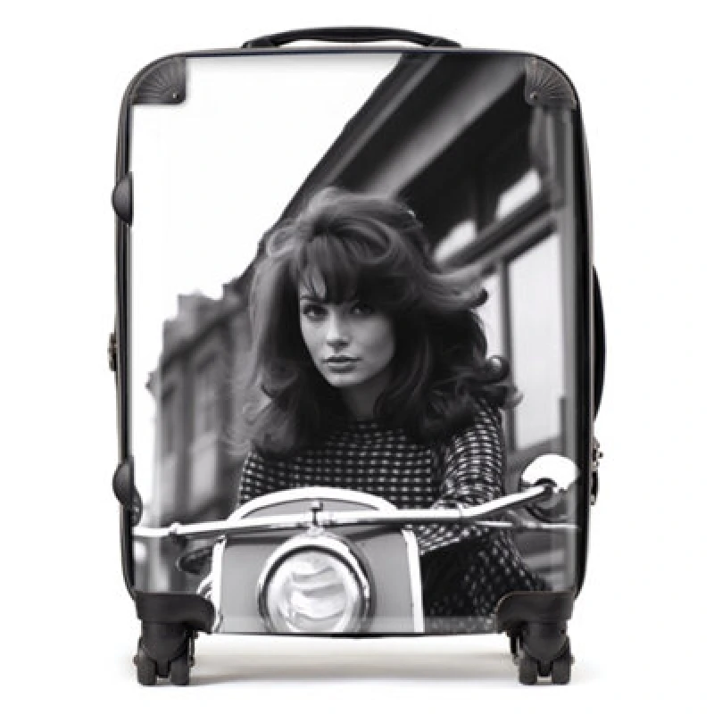 Image of Warren Reed Designer 1960 Riding Out Suitcase - Large