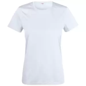 Image of Clique Womens/Ladies Basic Active T-Shirt (L) (White)