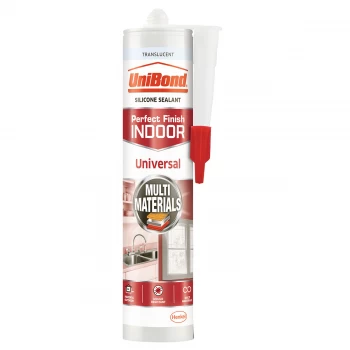 Image of Unibond All Purpose Silicone Sealant Translucent 300ml