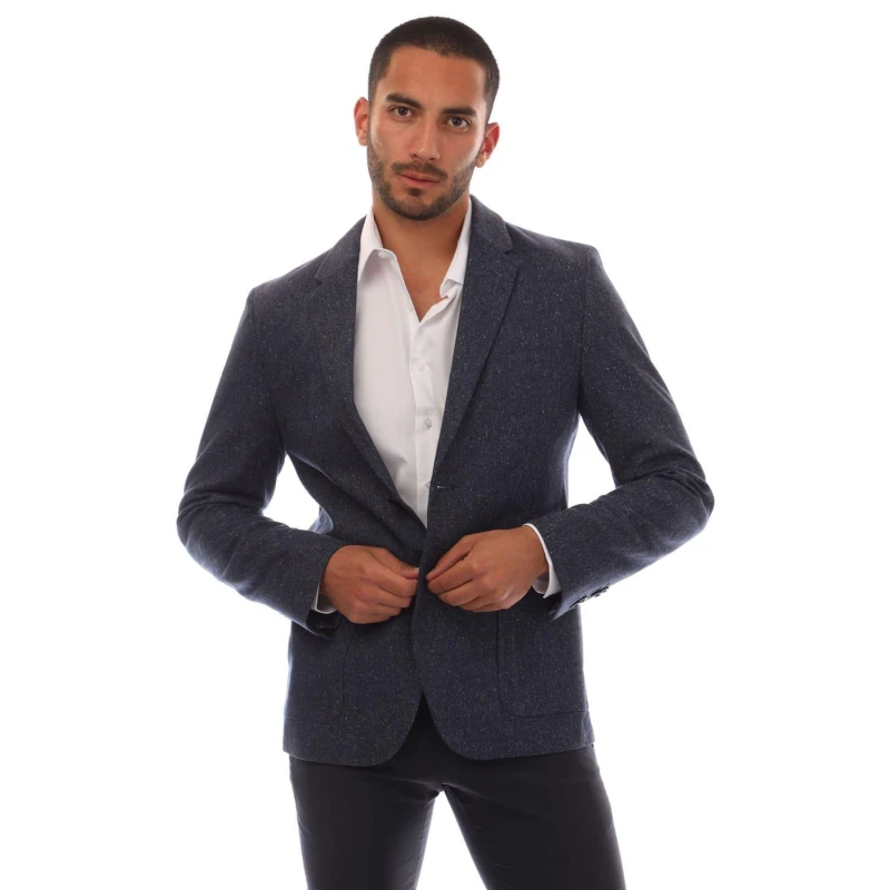 Image of Hugo Areltu Blazer Jacket Dark Blue male 40R