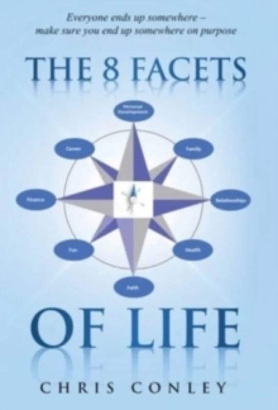 Image of The 8 Facets of Life : Everyone ends up somewhere - make sure you end up somewhere on purpose Hardback