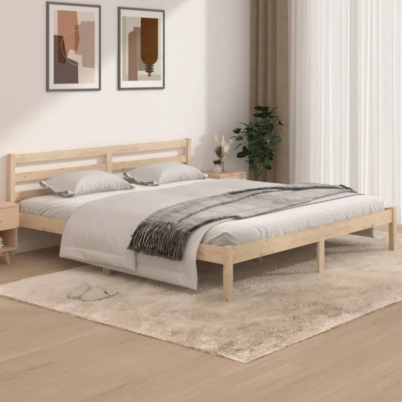 Image of VIDAXL Bed Frame without Mattress 180x200cm Super King Size vidaXL 8720286877739