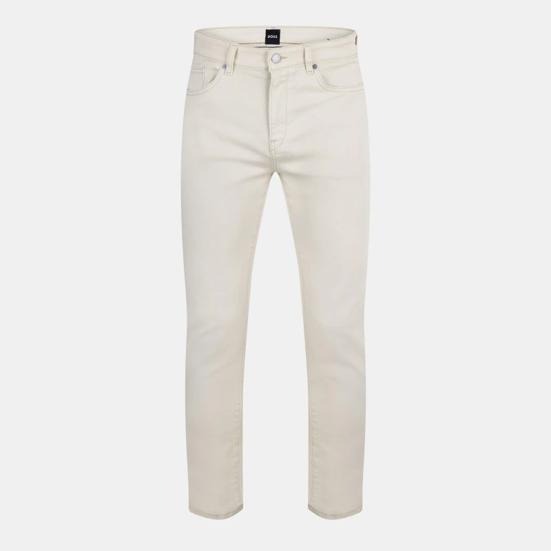 Image of Boss Mens Delaware3 Slim Fit Jeans Slim Jeans 30W R White 64458101305