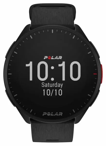 Image of Polar 900102174 POLAR PACER Black Silicone Strap S-L Watch