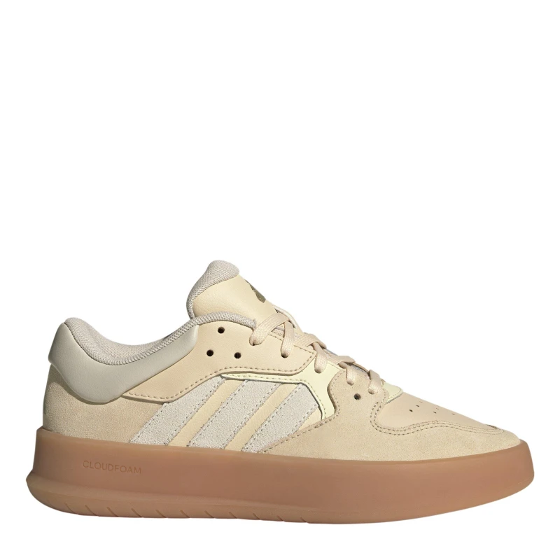 Image of adidas Womens Court 24 Low-Top Trainers Crystal Sand female 4.5 (37.3)