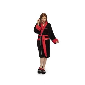 Image of Friends Ladies Central Perk Black/Red No Hood Adult - One Size