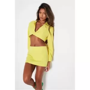 Image of I Saw It First Yellow Micro Mini Skirt - Yellow