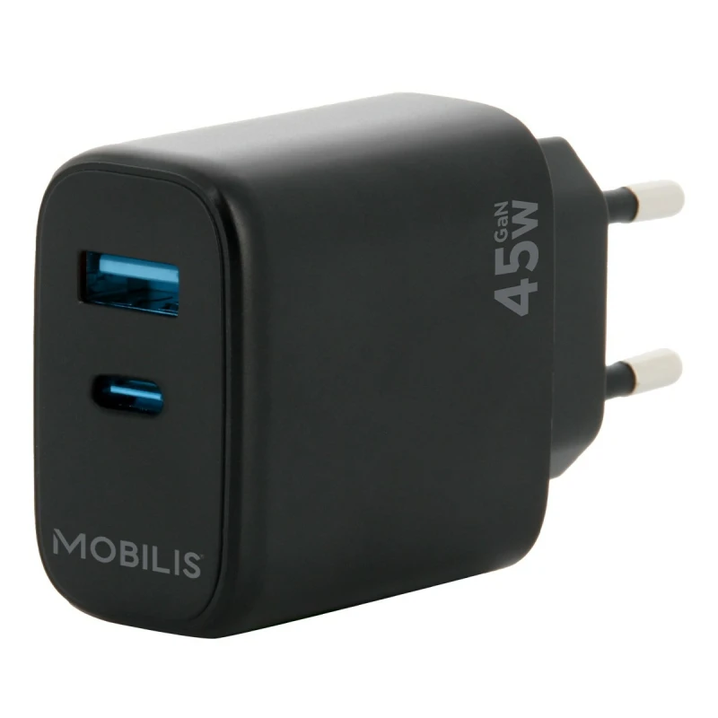 Image of Mobilis Mobilis 001363 mobile device charger Universal Black AC Auto 001363