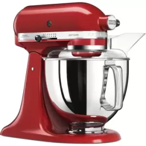 Image of KitchenAid 5KSM125BER 4.8 Litre Artisan Stand Mixer, Empire Red