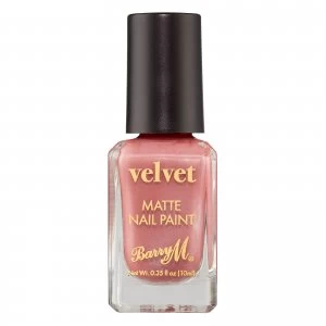Image of Barry M Velvet Nail Paint - Oyster Pink, Light Pink